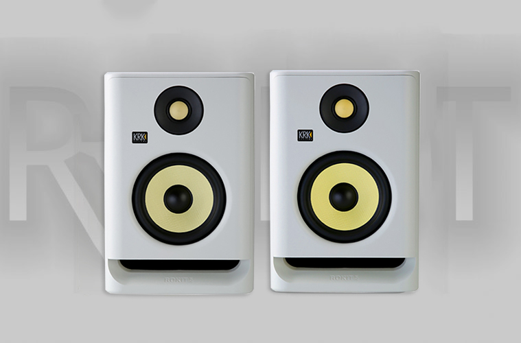 کمپانی KRK نسخه‌های محدود اسپیکر مانیتورینگ خود را معرفی کرد (Rokit G4 ‘White Noise’)