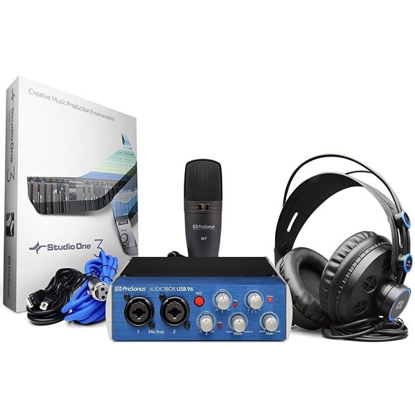 Presonus AudioBox 96 Studio Package پکیج استودیویی