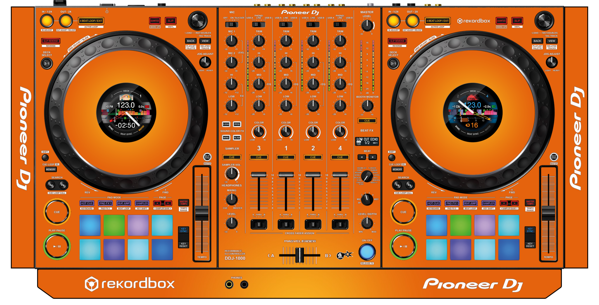 برچسب دستگاه DJ SKIN PIONEER DDJ-1000