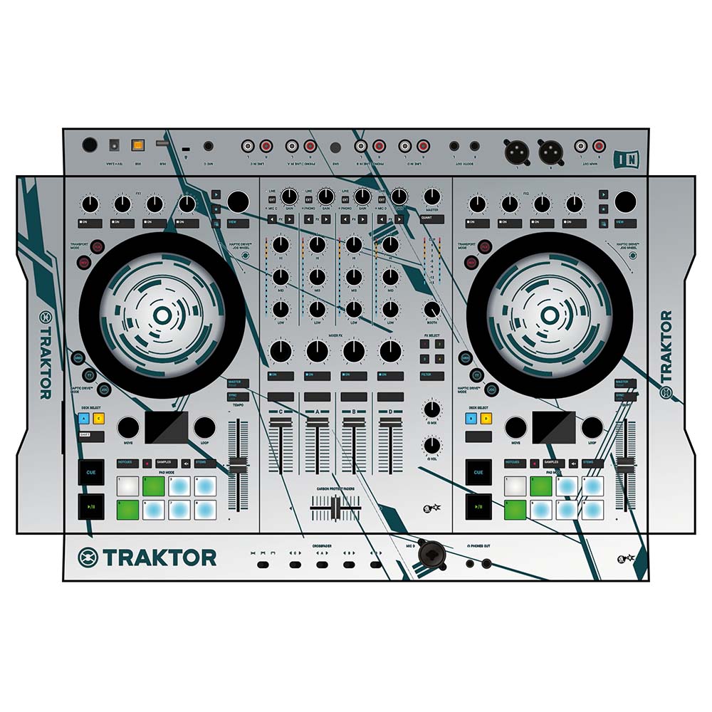 برچسب دستگاه DJ SKIN TRAKTOR S4 MK3